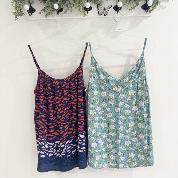 CAbi Tops - CAbi Bundle Of 2 Printed Tank Top Blouse Large AB
